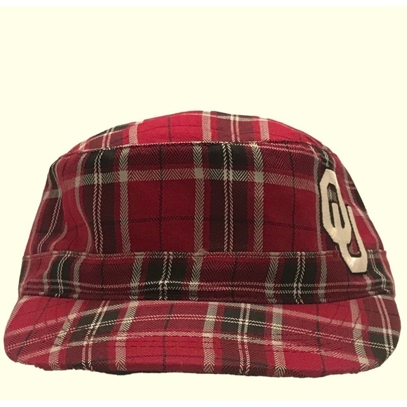 Captivating Headgear University of Oklahoma Sooners Woman\'s Flat Top Cap main image 6